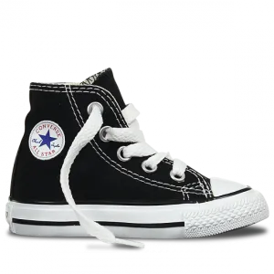 7J231 Chuck Taylor All Star Junior High Top Black by Converse