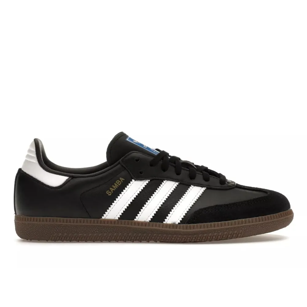 Adidas Samba OG Core Black/Footwear White/Gum  IE3676 Grade-School