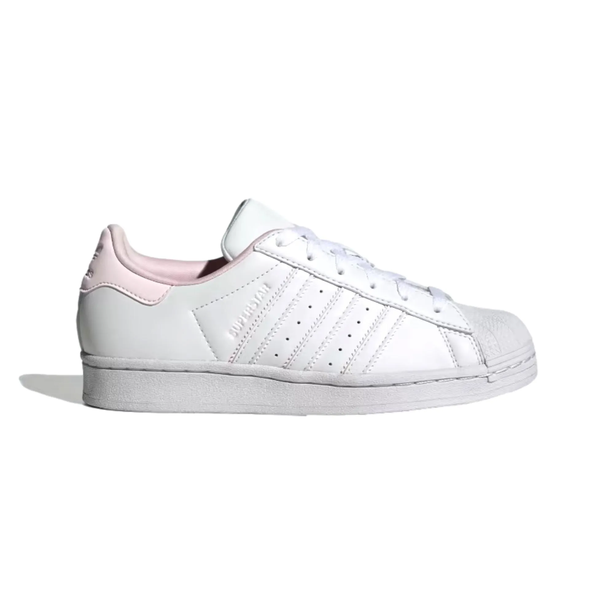 Adidas Superstar Cloud White / Cloud White / Clear Pink  IG0250 Grade-School