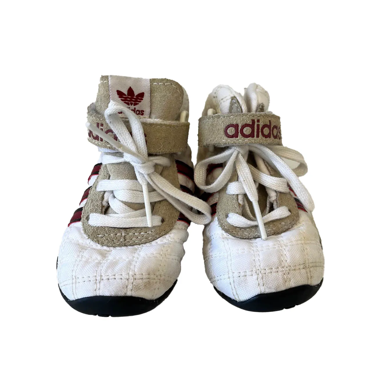 Adidas Unisex White | Red Sneakers