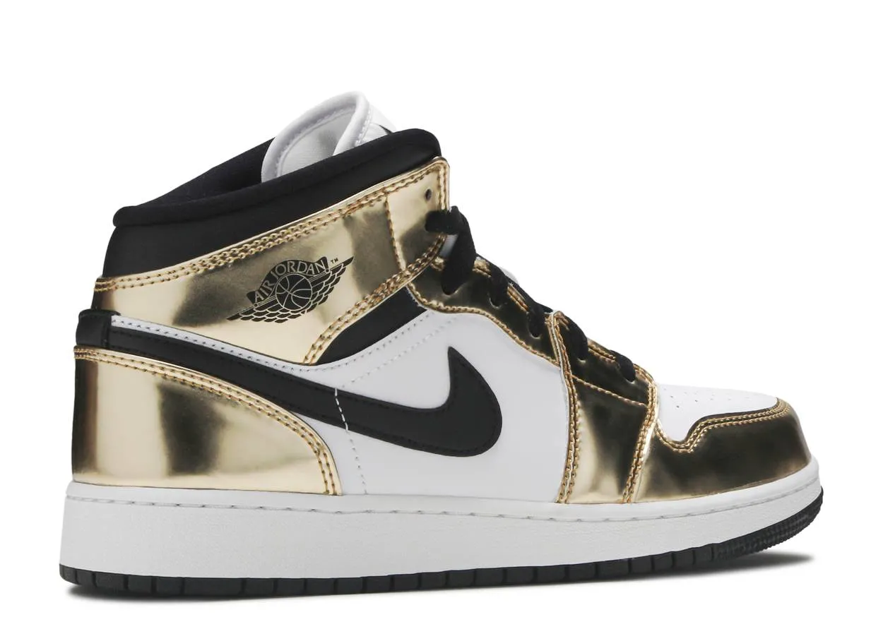 Air Jordan 1 Mid 'Metallic Gold' (GS)