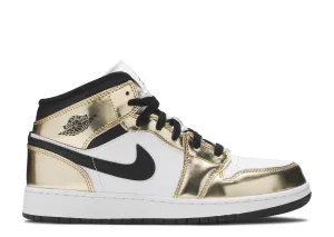 Air Jordan 1 Mid 'Metallic Gold' (GS)