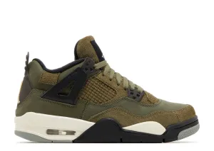 Air Jordan 4 Retro SE Craft 'Medium Olive' (GS)