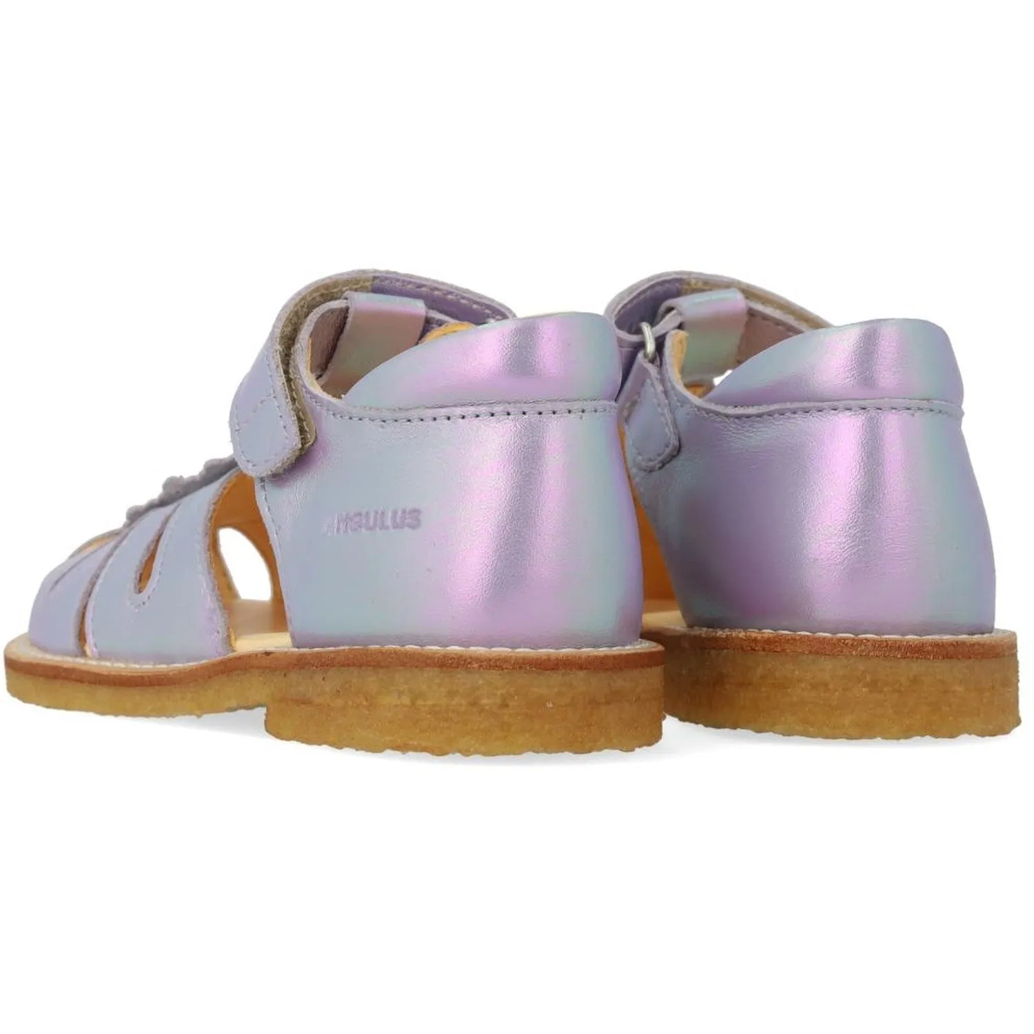 Angulus Iridescent Lilac Shine Sandal Med Drbedetalje