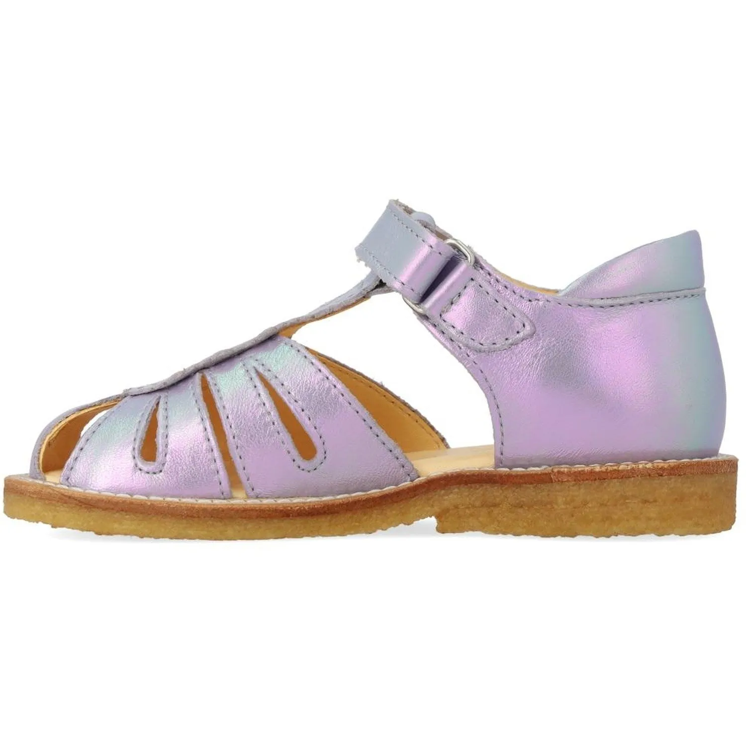 Angulus Iridescent Lilac Shine Sandal Med Drbedetalje