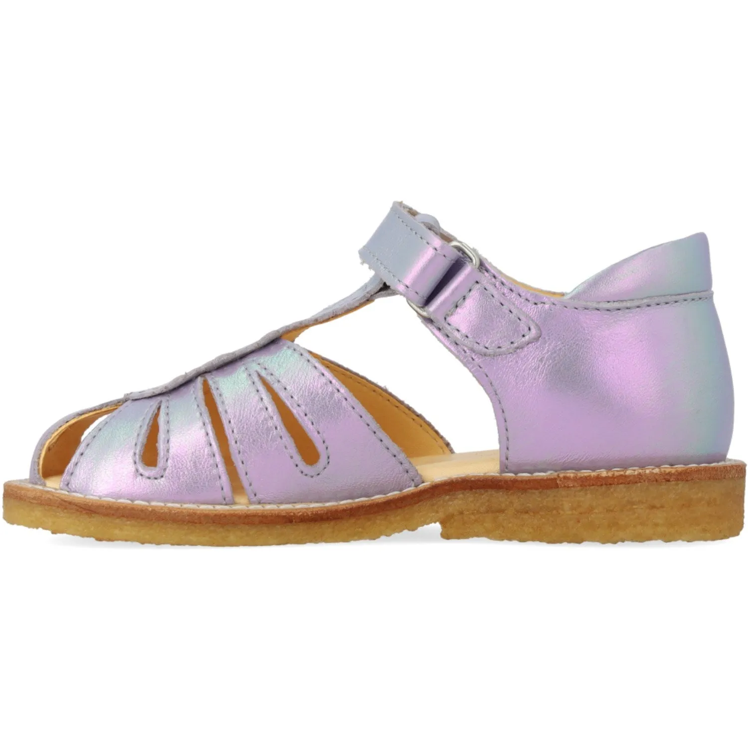Angulus Iridescent Lilac Shine Sandal Med Drbedetalje