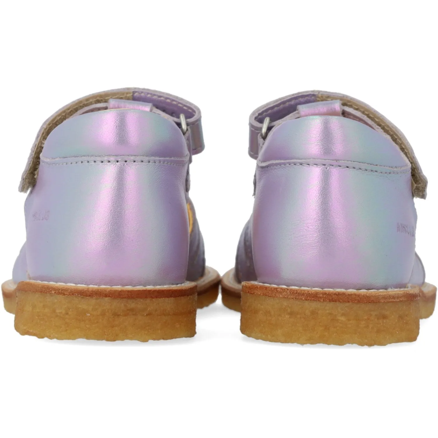 Angulus Iridescent Lilac Shine Sandal Med Drbedetalje