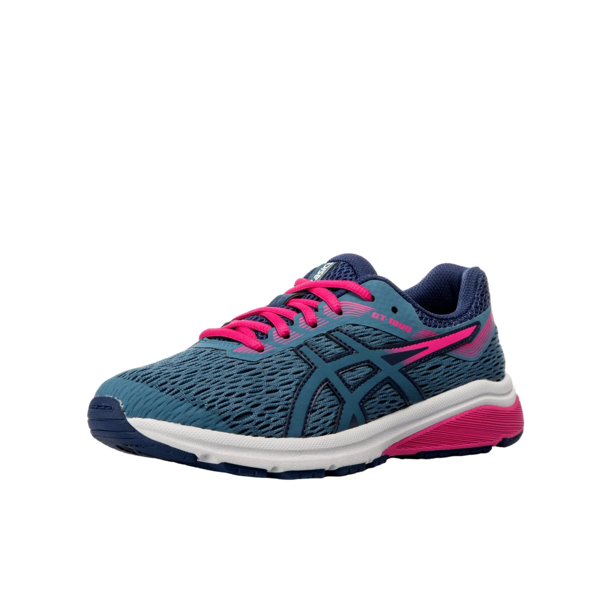 Asics GT-1000 7 Azure/Fuchsia Purple  1014A005-400 Grade-School