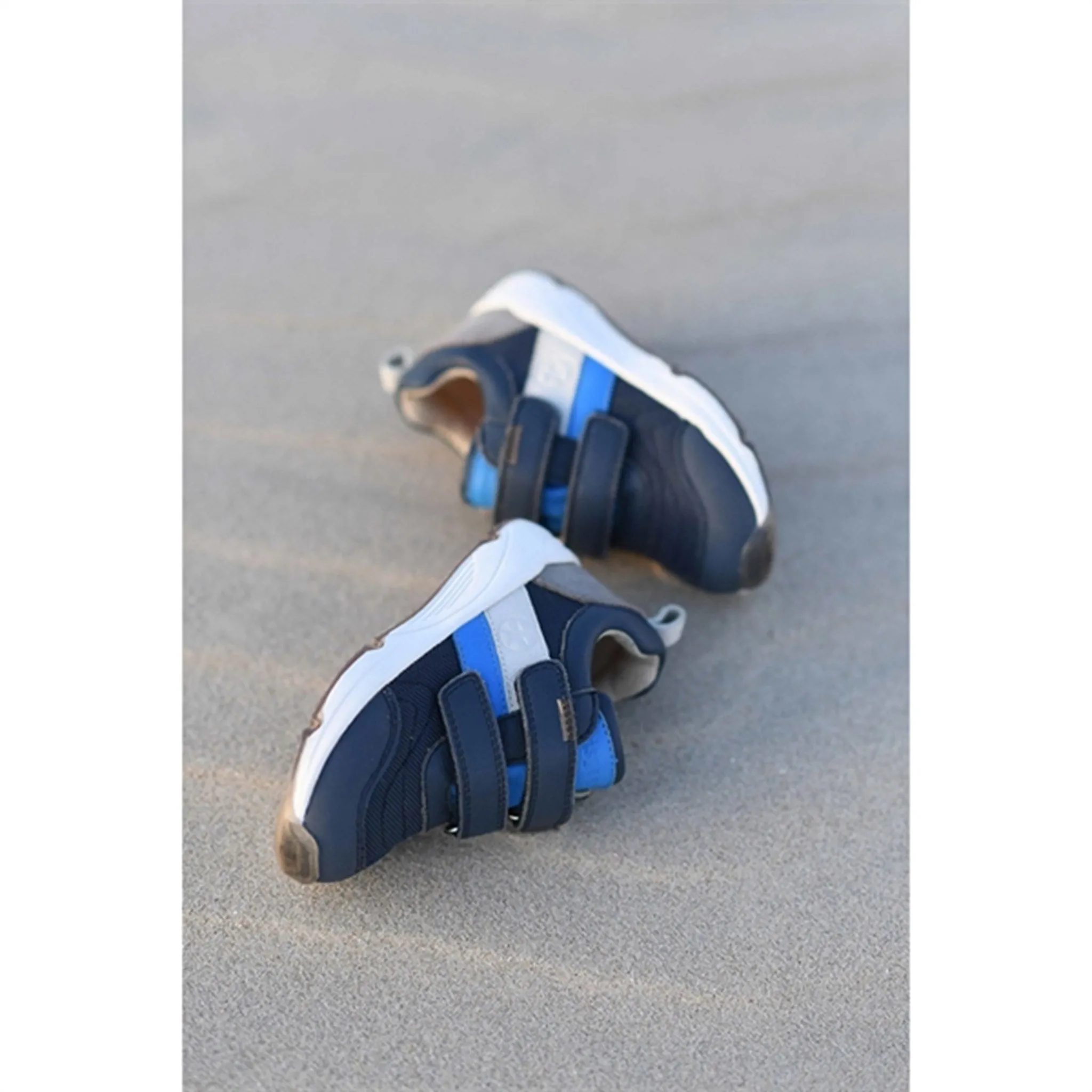 Bisgaard Matti S Velcro Shoe Navy