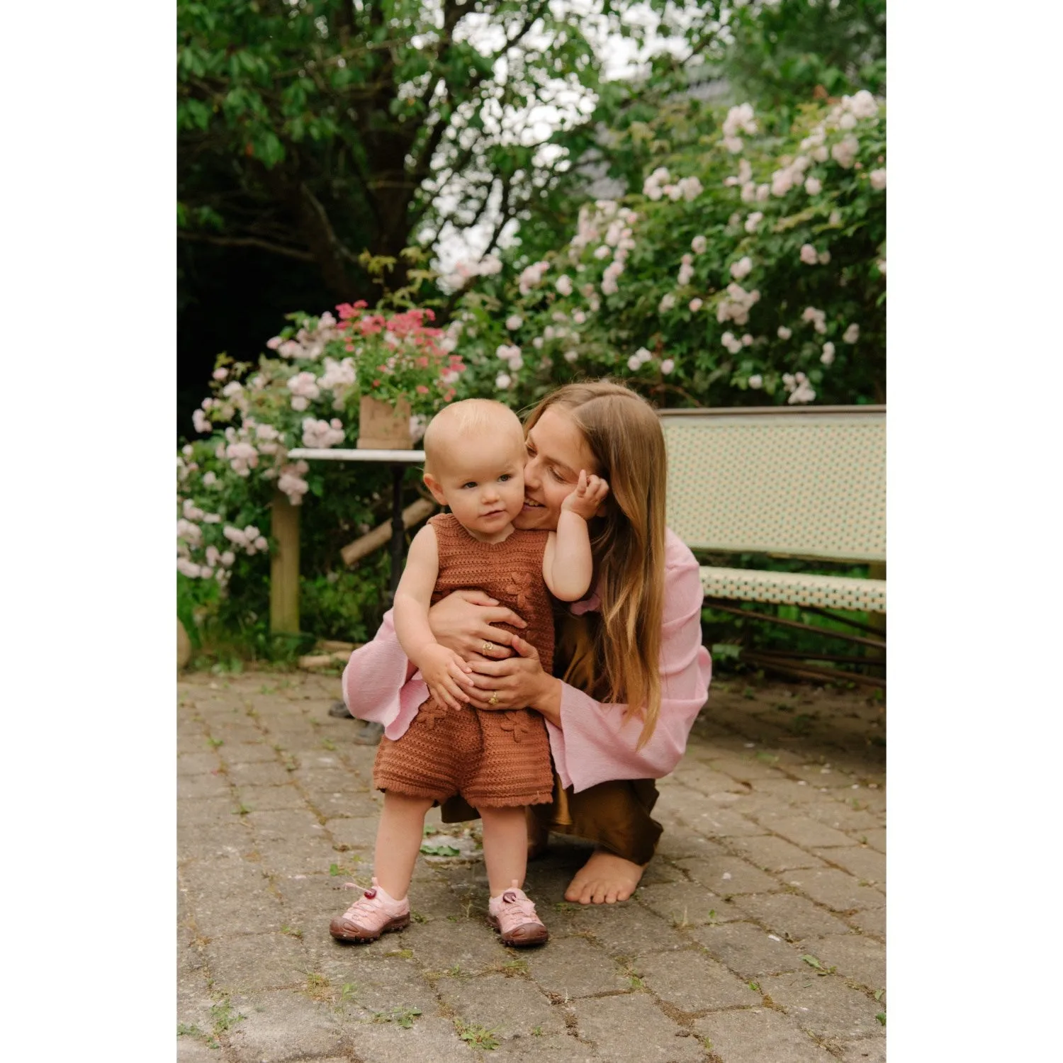 Bisgaard Rose Pink Trine Kjr X Luella Lace Shoe