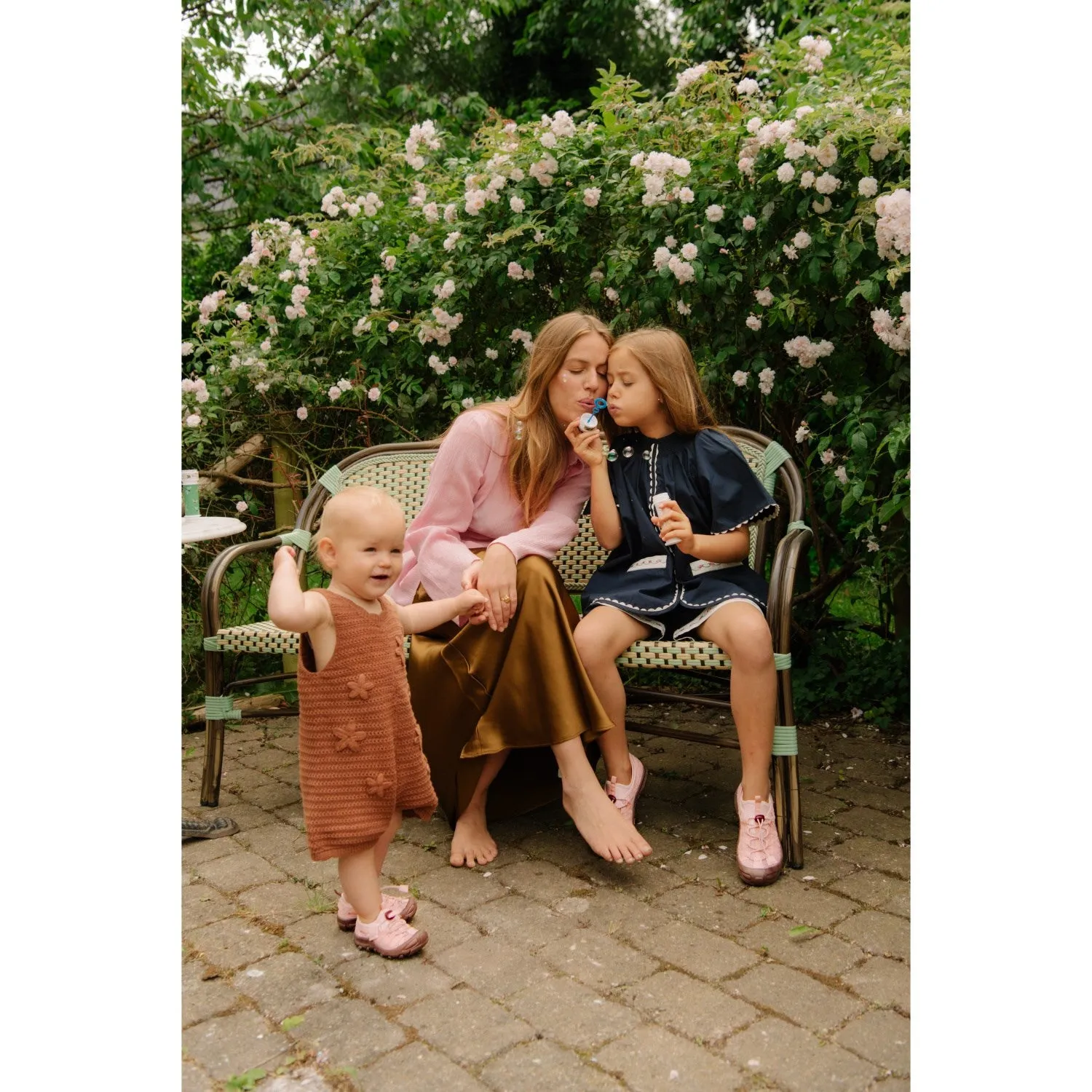 Bisgaard Rose Pink Trine Kjr X Luella Lace Shoe