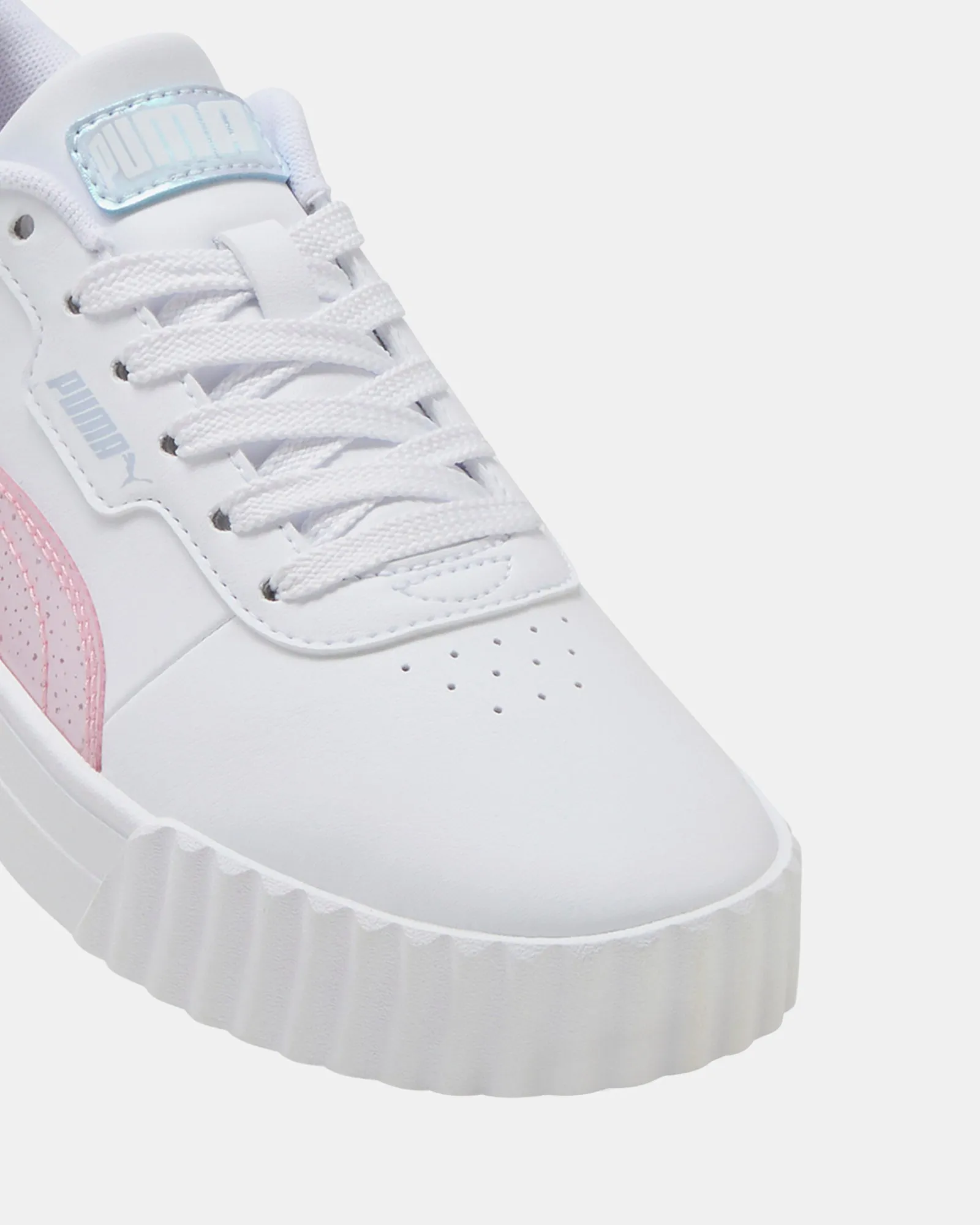 Blurry Dreams Jnr White/Mauve