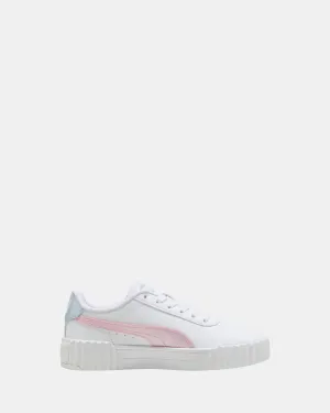 Blurry Dreams Jnr White/Mauve