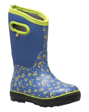 Boy's Classic Tacos Boots In Blue Multi