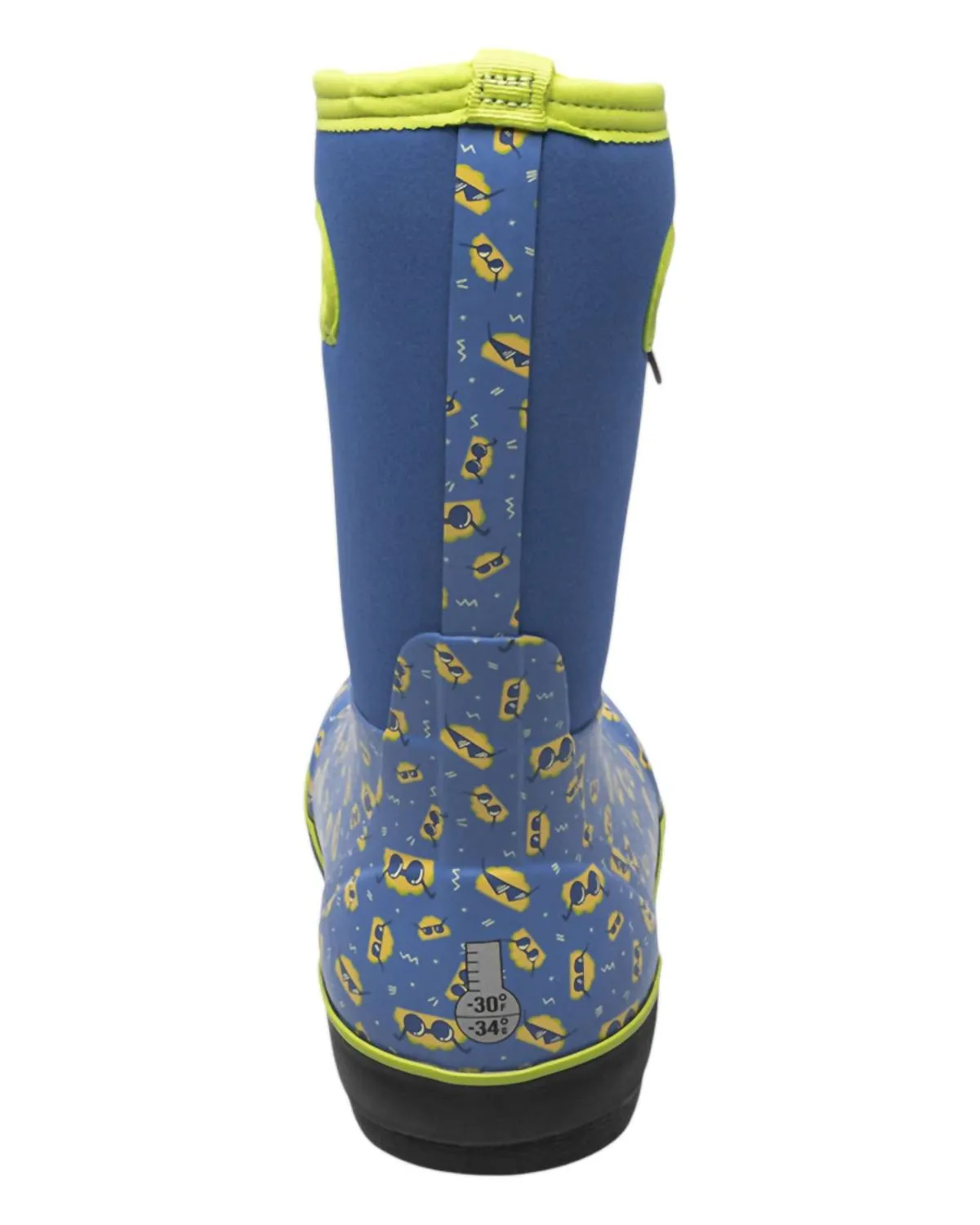 Boy's Classic Tacos Boots In Blue Multi