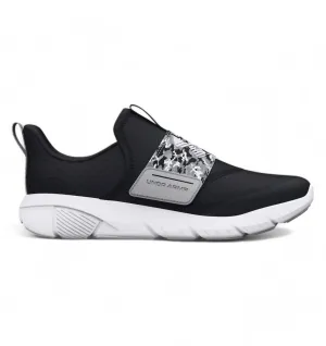 Boys' Grade School Flash Print Sneakers In Black/mod Gray/white