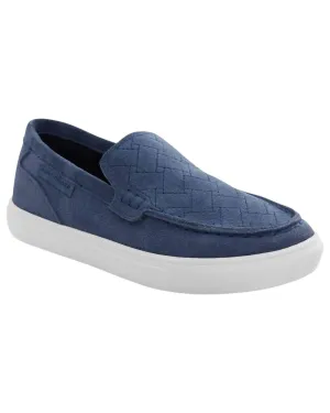 Boy's Hugo Slip On Sneakers In Navy