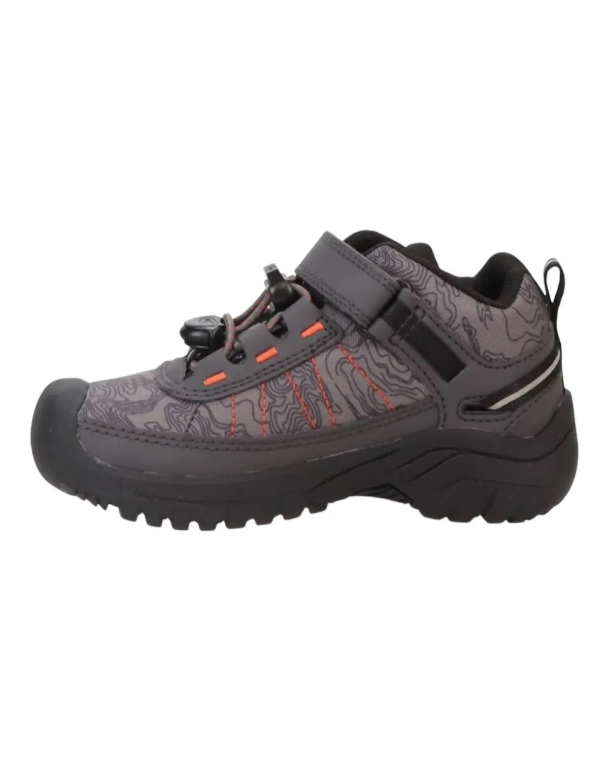 Boy's Targhee Sport Shoes In Magnet/scarlet