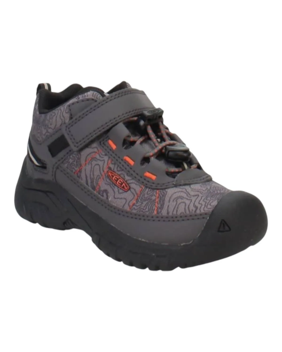 Boy's Targhee Sport Shoes In Magnet/scarlet