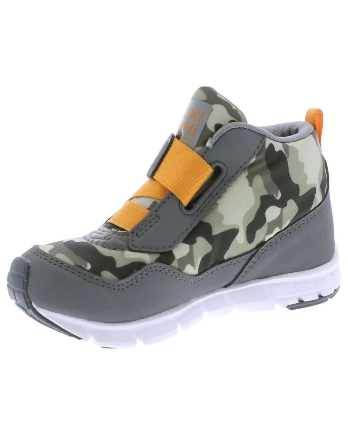 Boy's Tokyo Sneakers In Gray/camo
