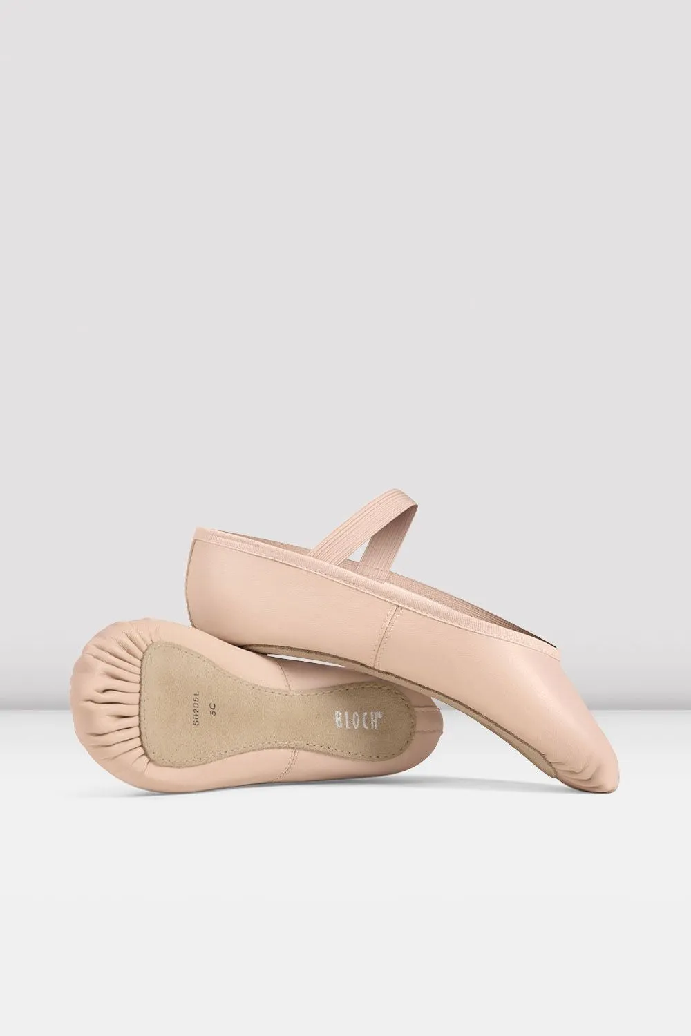 Childrens Dansoft Leather Ballet Shoes