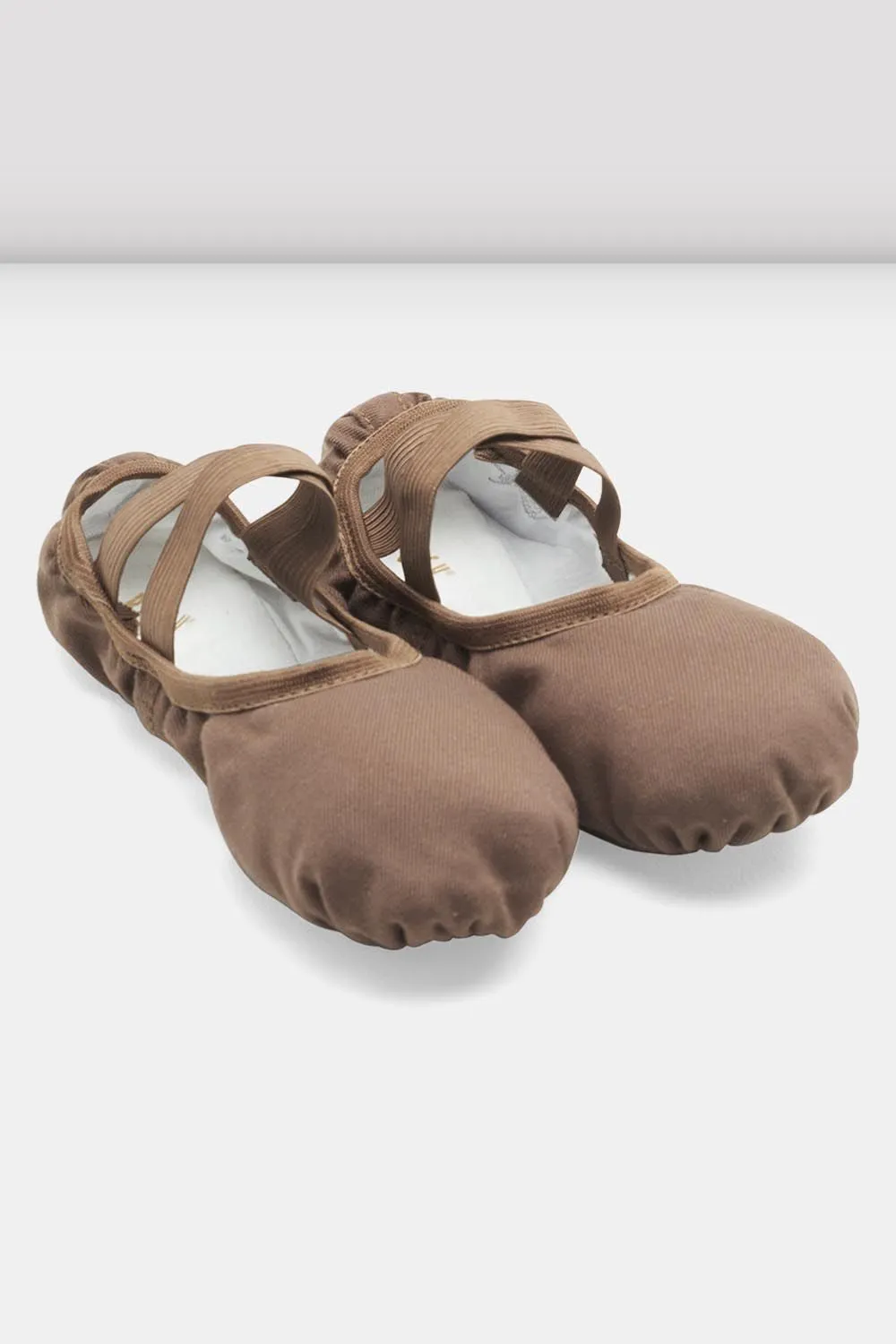 Childrens Performa Stretch Canvas Ballet Shoes