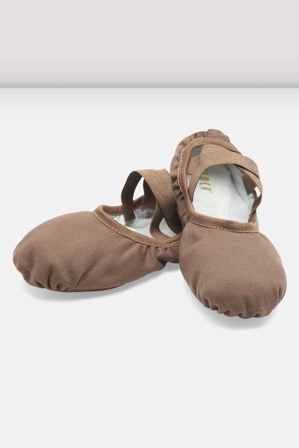 Childrens Performa Stretch Canvas Ballet Shoes
