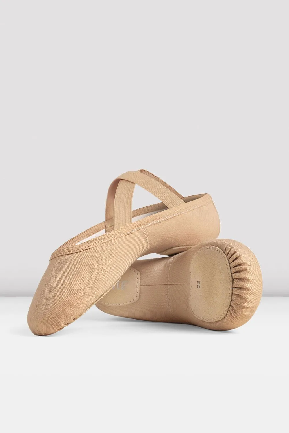 Childrens Performa Stretch Canvas Ballet Shoes