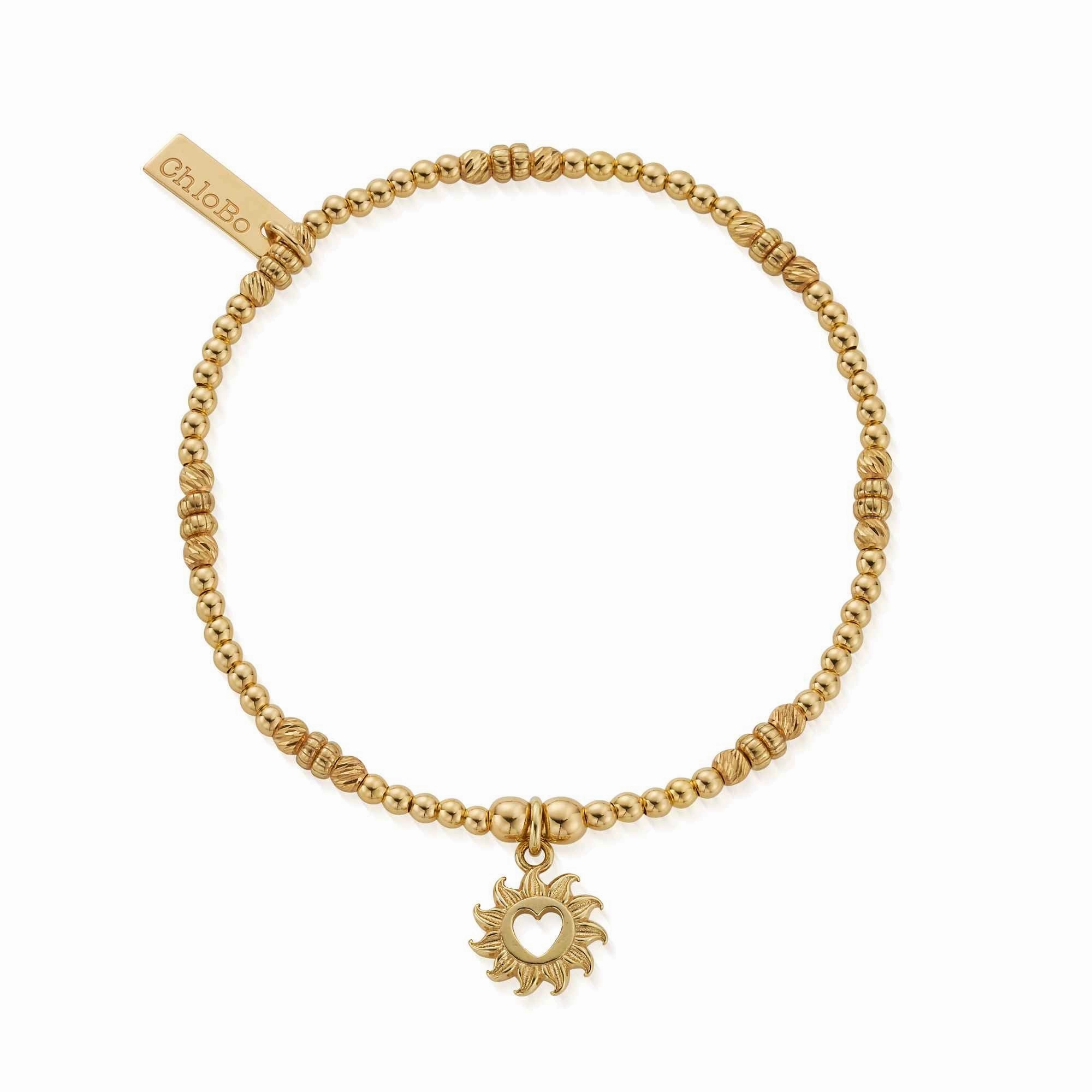 ChloBo Gold Plated Sterling Silver Loving Light Bracelet