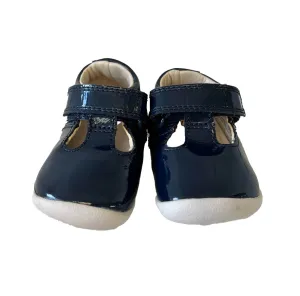 Clarks Girls Blue Patent Shoes