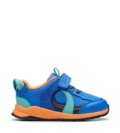 CLARKS SELVA HERO T BLUE F FIT