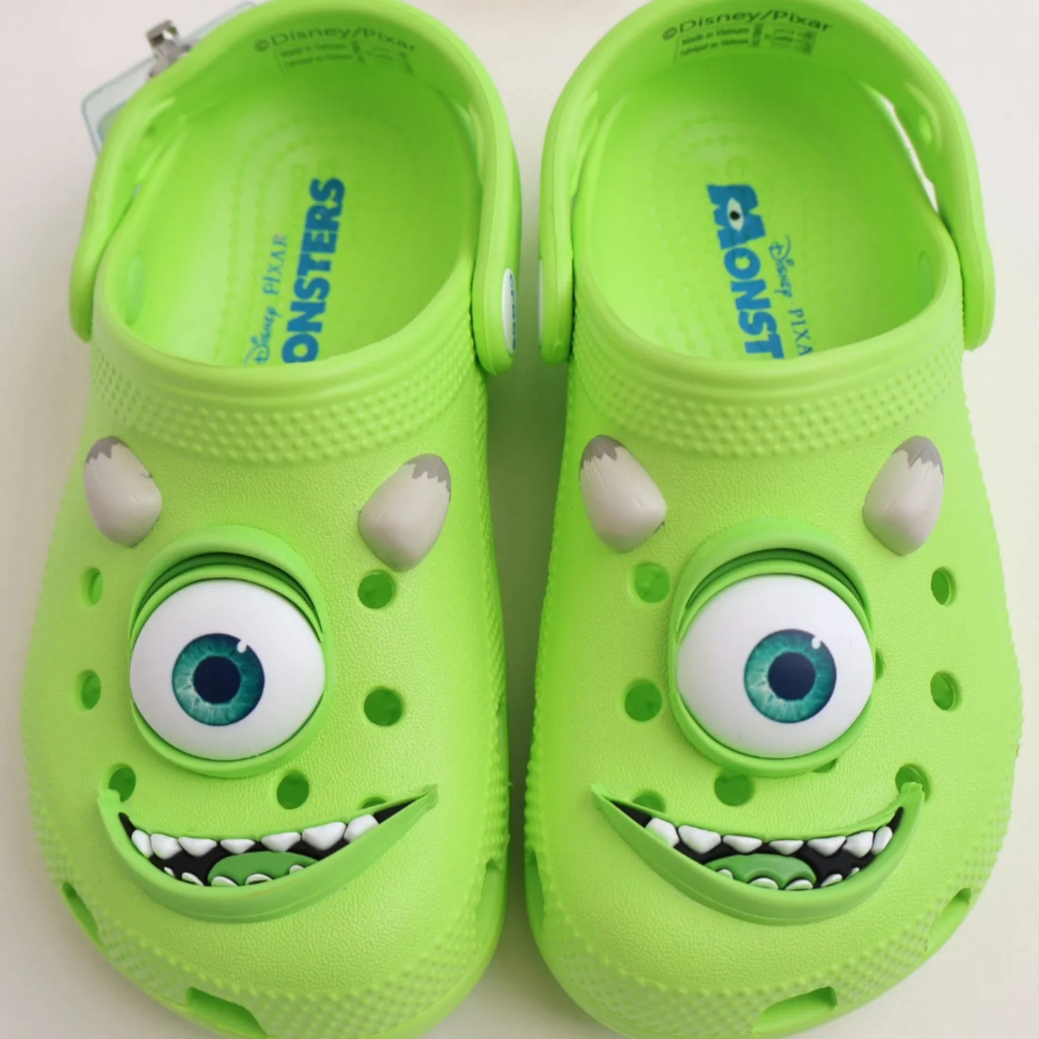 Crocs Multi Monsters Inc Mike Classic Clog