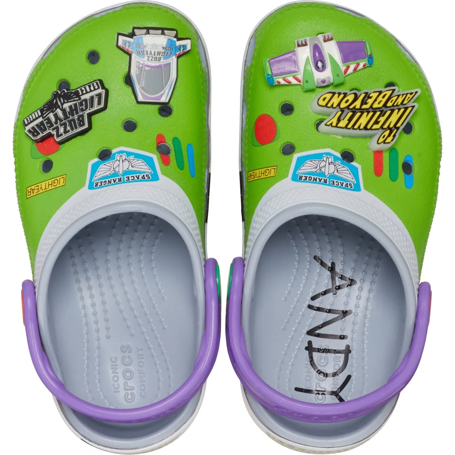 Crocs Toy Story Buzz Classic Clog K Blue Grey
