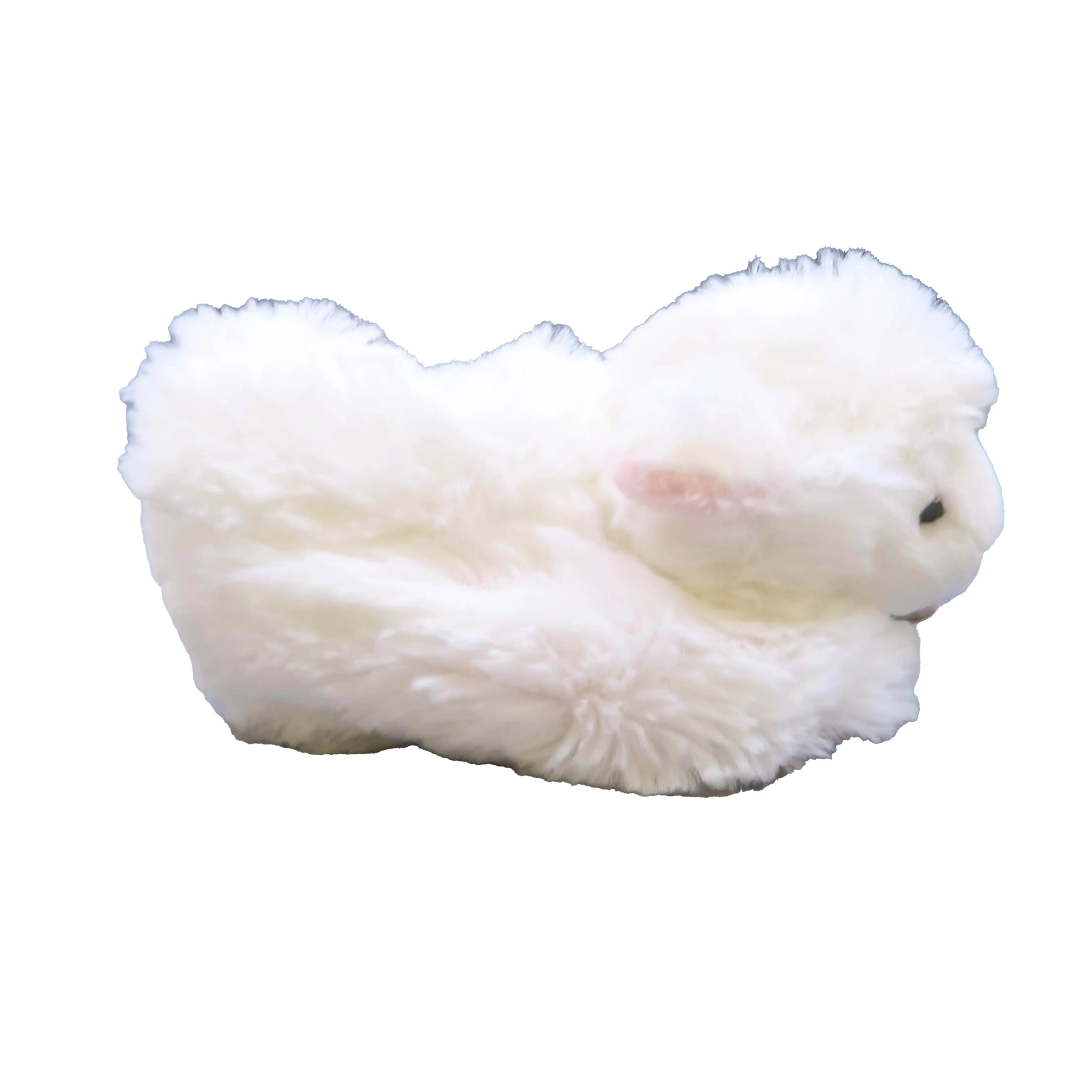 Dou Dou Girls White | Pink Slippers