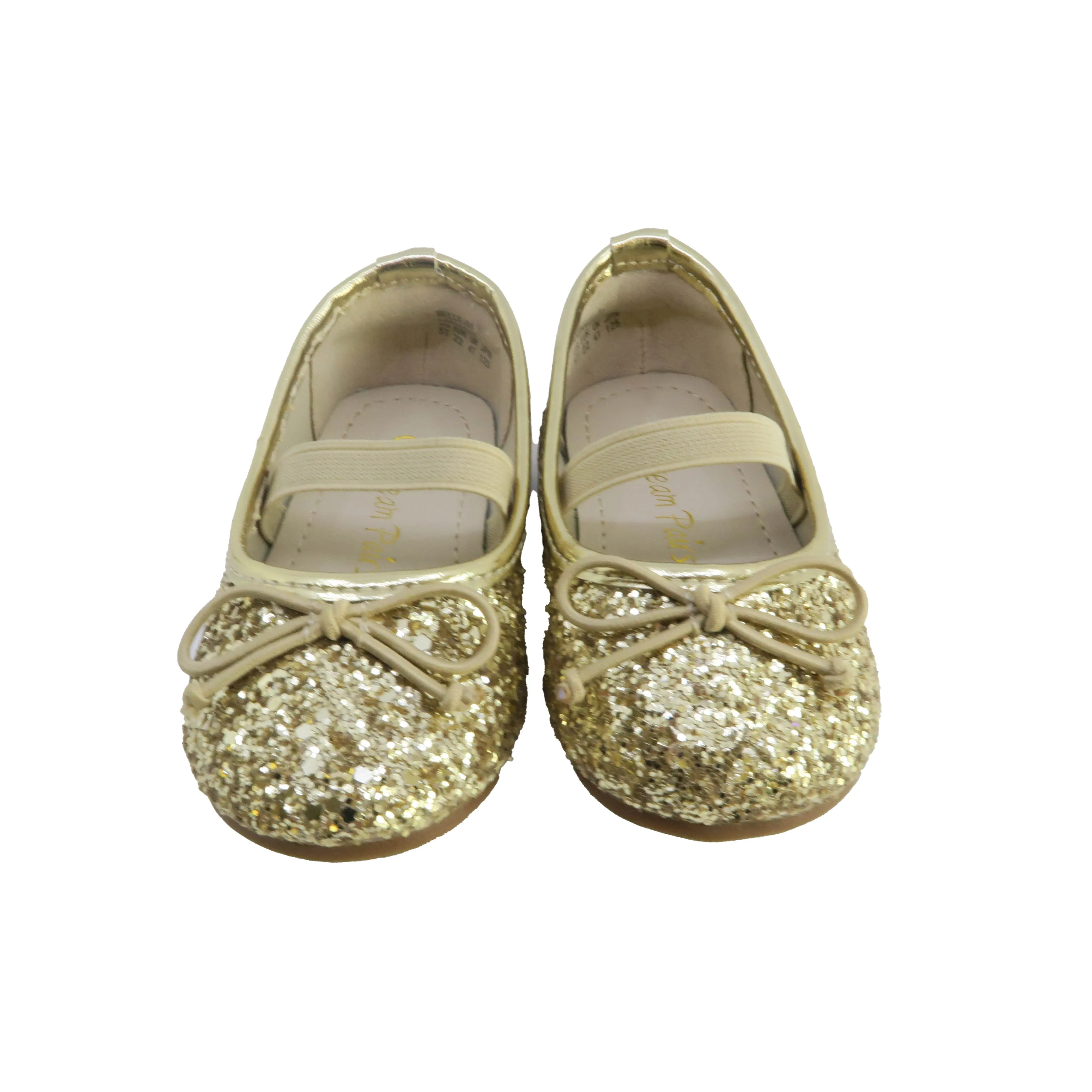 Dream Pairs Girls Gold Shoes