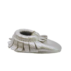 Freshly Picked Girls Gold Shoes Size: 0 Infant