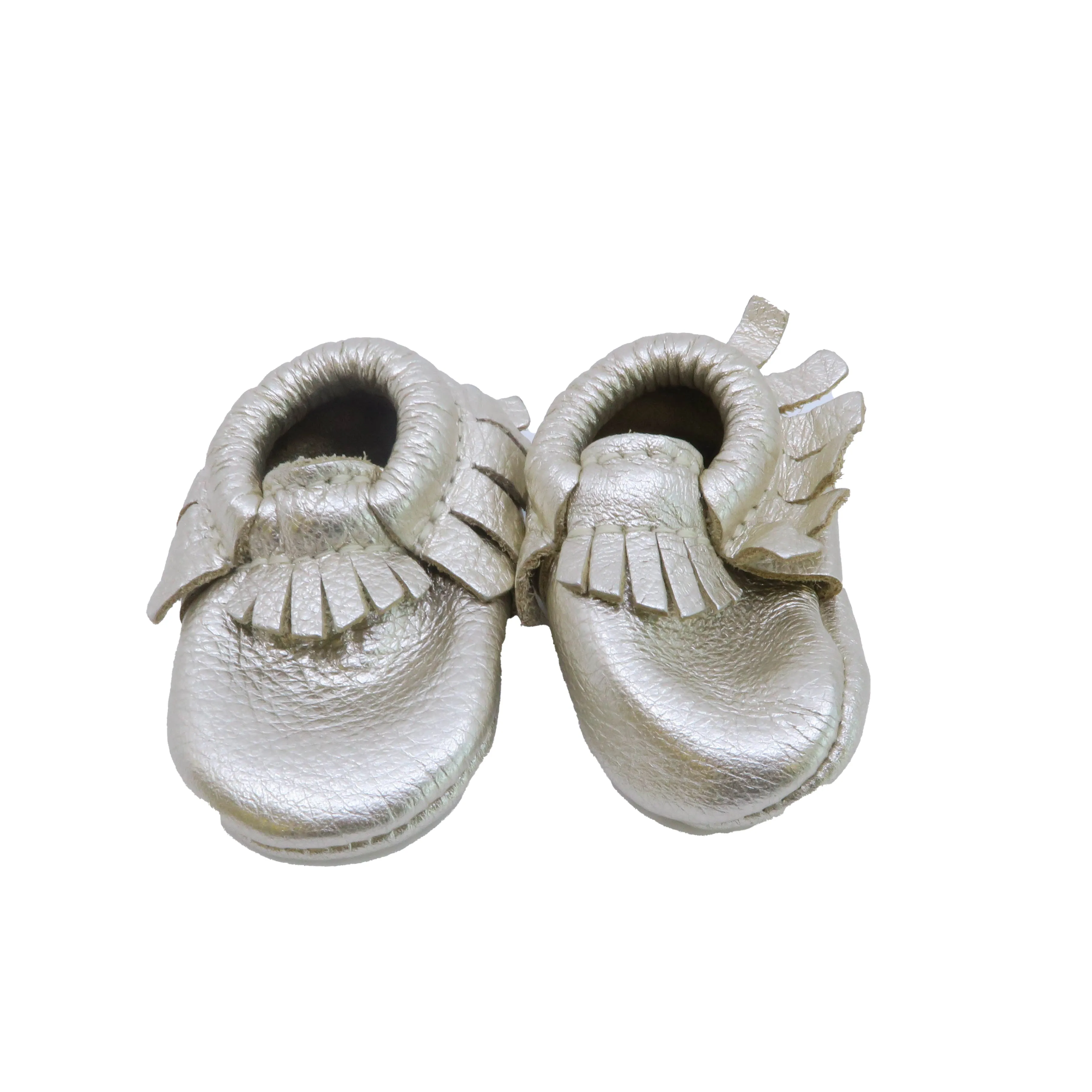 Freshly Picked Girls Gold Shoes Size: 0 Infant