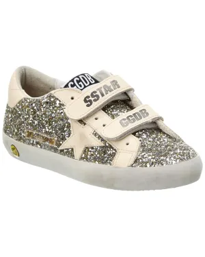 Golden Goose Old School Glitter & Leather Sneaker