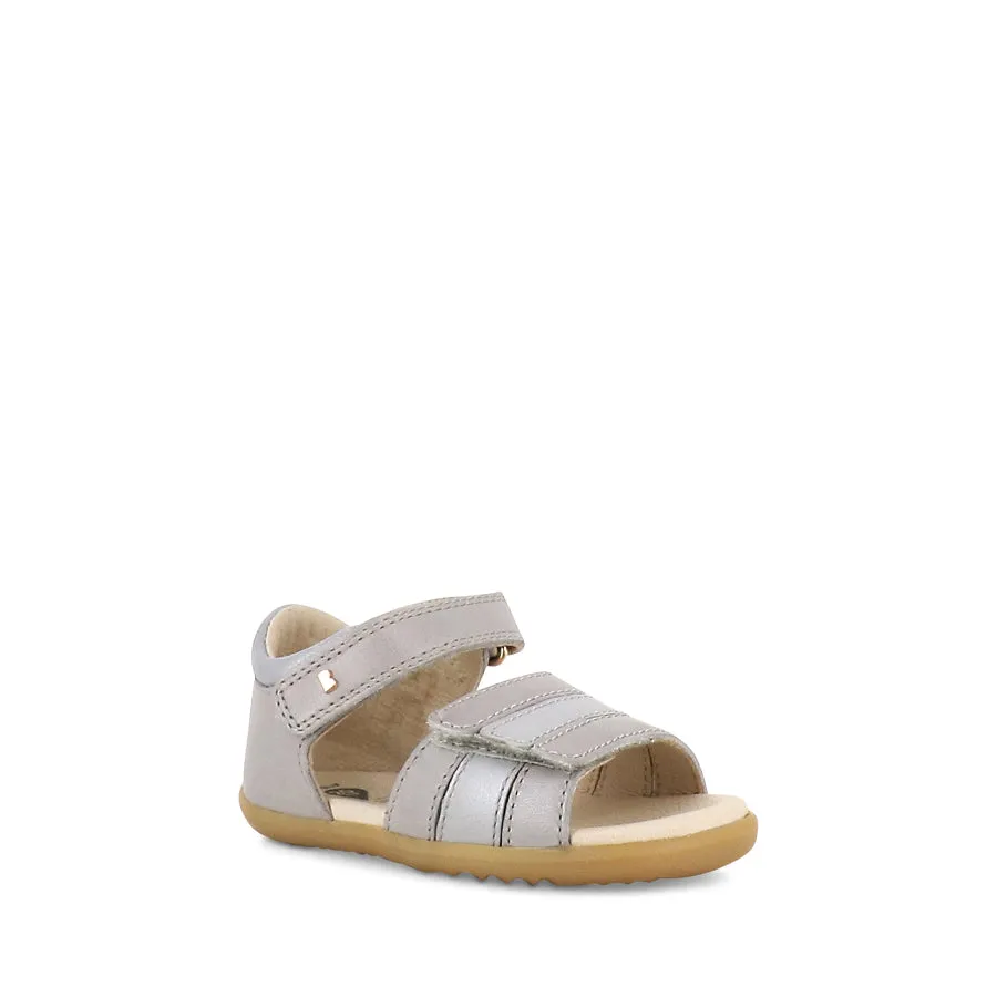 HAMPTON STEP UP - SILVER PEARL/SILVER LEATHER