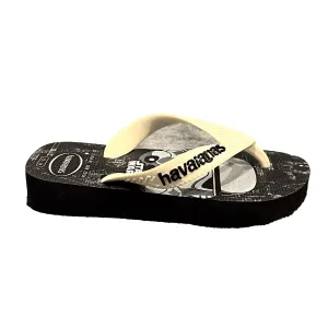 Havaianas Boys Black | White Star Wars Flip Flops