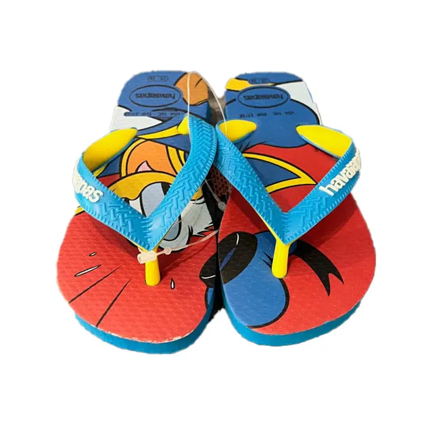 Havaianas Boys Blue Donald Flip Flops