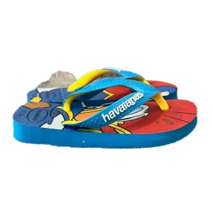 Havaianas Boys Blue Donald Flip Flops