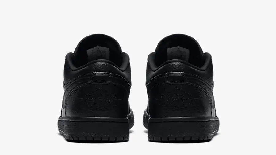 JORDAN 1 LOW TRIPLE BLACK