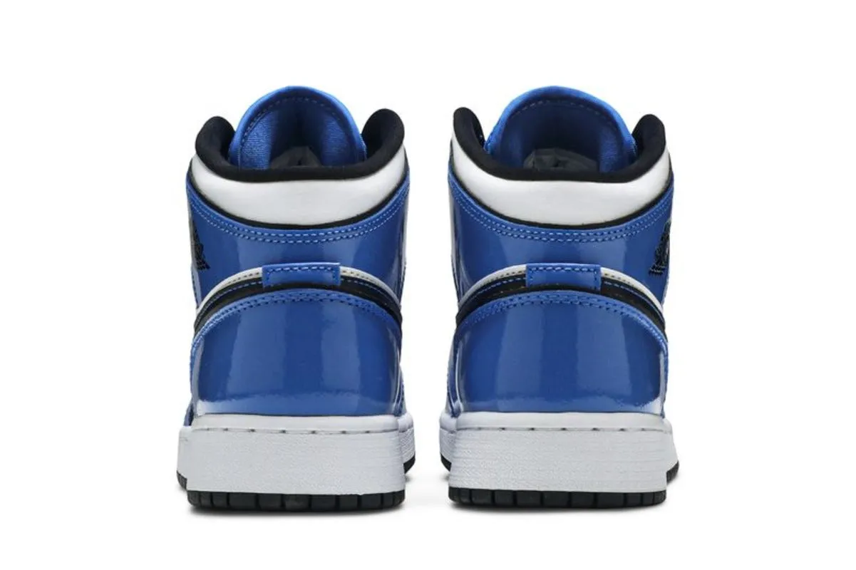 Jordan 1 Mid Signal Blue (GS)
