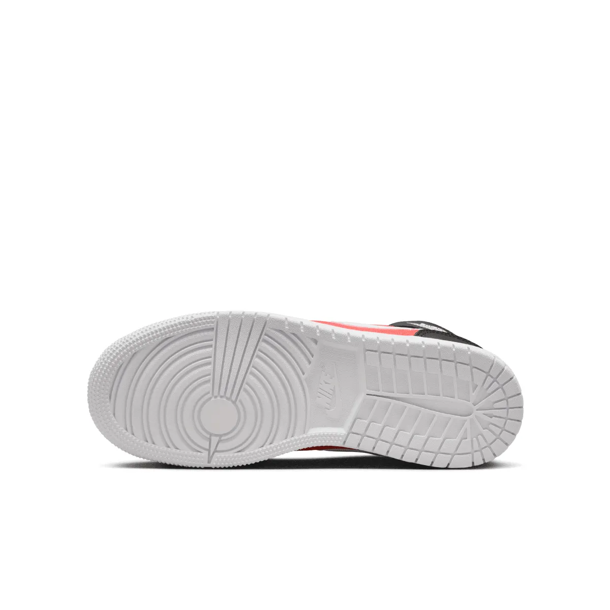 Kids Air Jordan 1 Mid SE 'White Black Infrared'