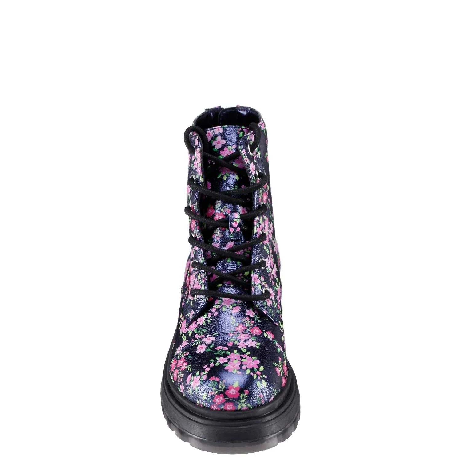 Kid's Diana Boot In Navy Floral