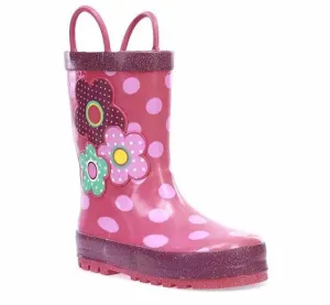 Kids Flower Cutie Rain Boots  Adorable Waterproof Boots