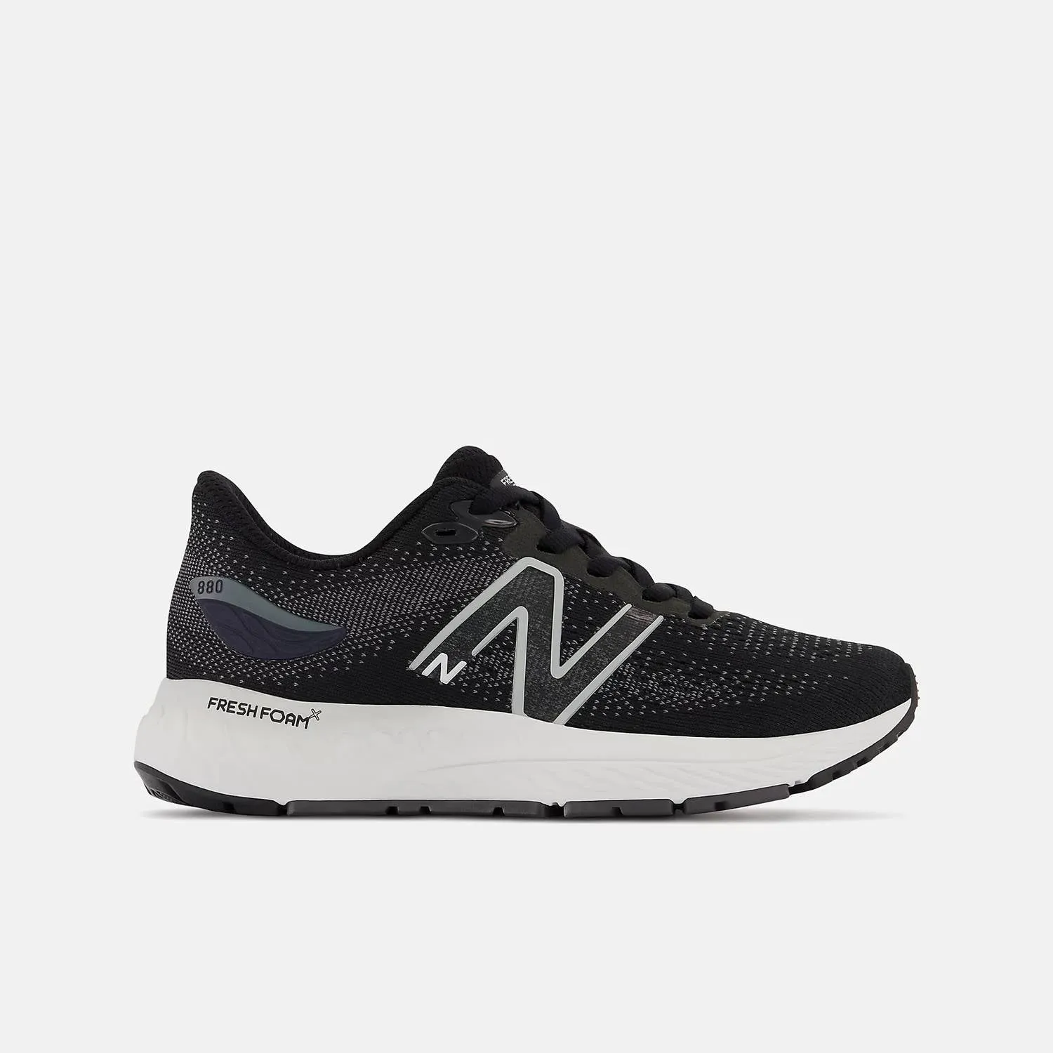 Kids Fresh Foam X 880V12 Performance Shoes In Black