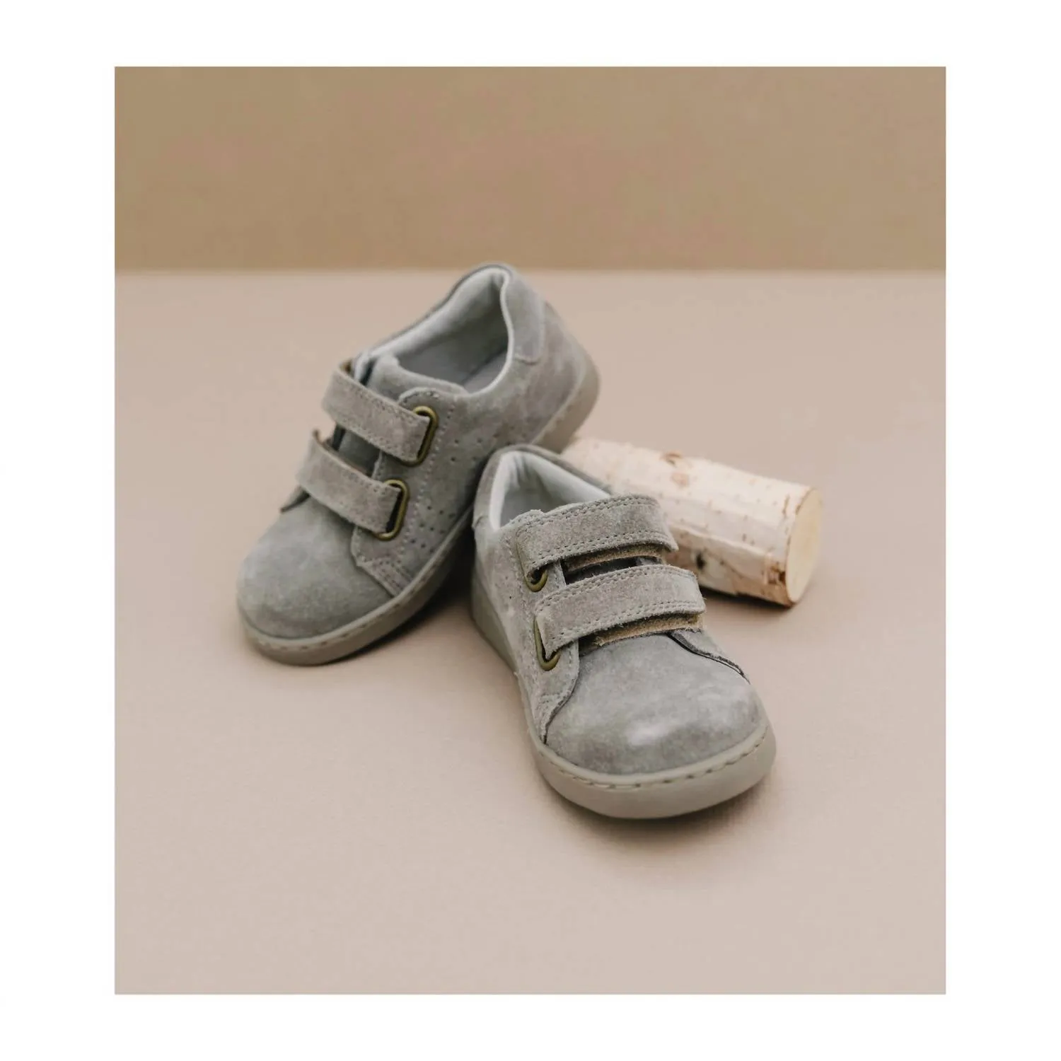 Kid's Kyle Double Strap Sneaker In Storm