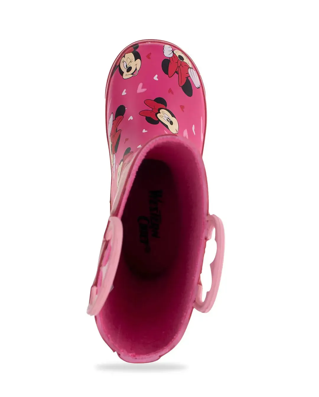 Kids' Minnie Mouse Love Rain Boots  Waterproof & Fun for Rainy Days